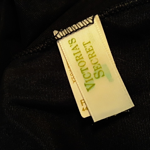 Vtg Victoria's Secret Lace Chemise, Black, Size S - Picture 8 of 9